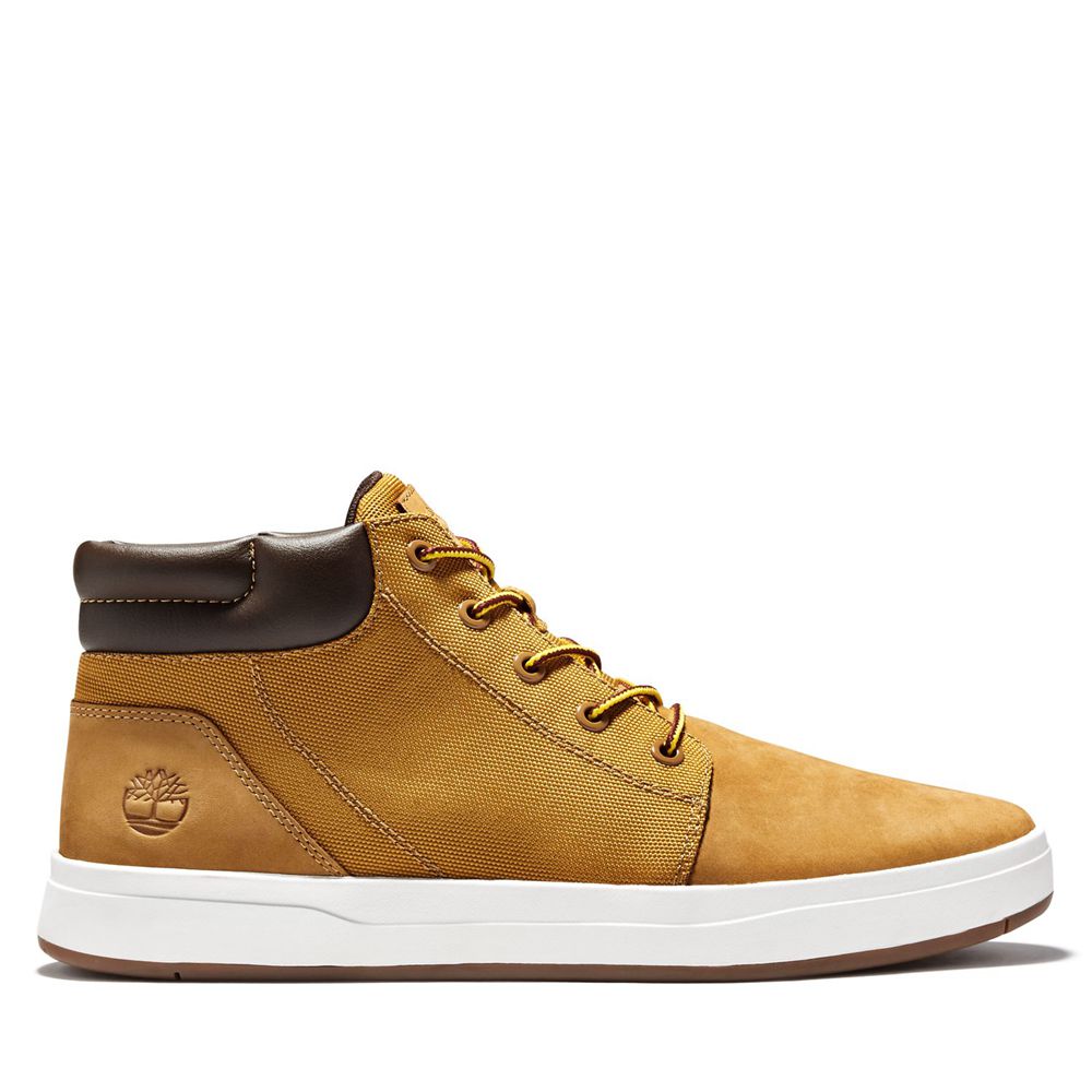 Bocanci Chukka Timberland Barbati Maro - Davis Square Piele Collar - Romania - LIJSMN486